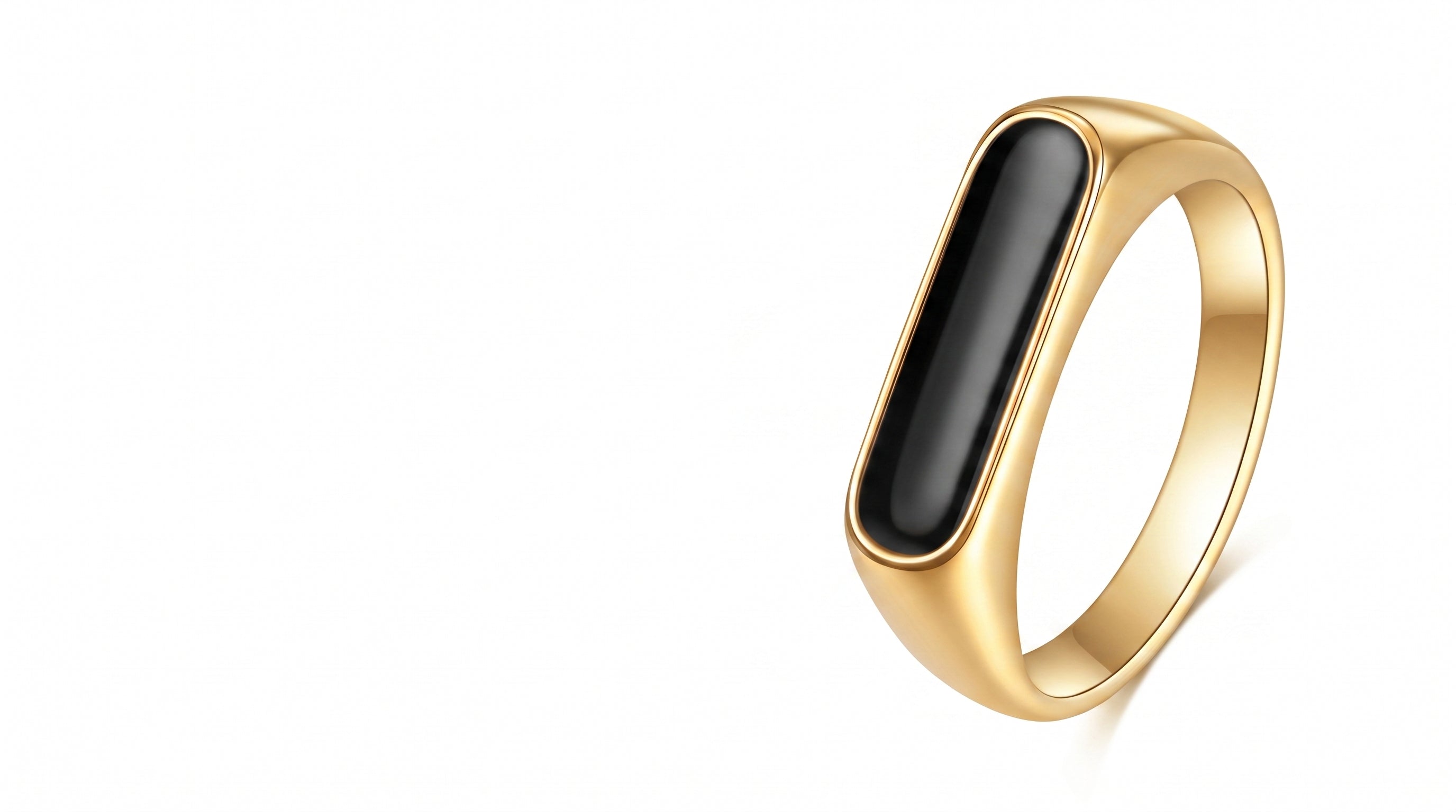 18K Gold Plated Shell Ring