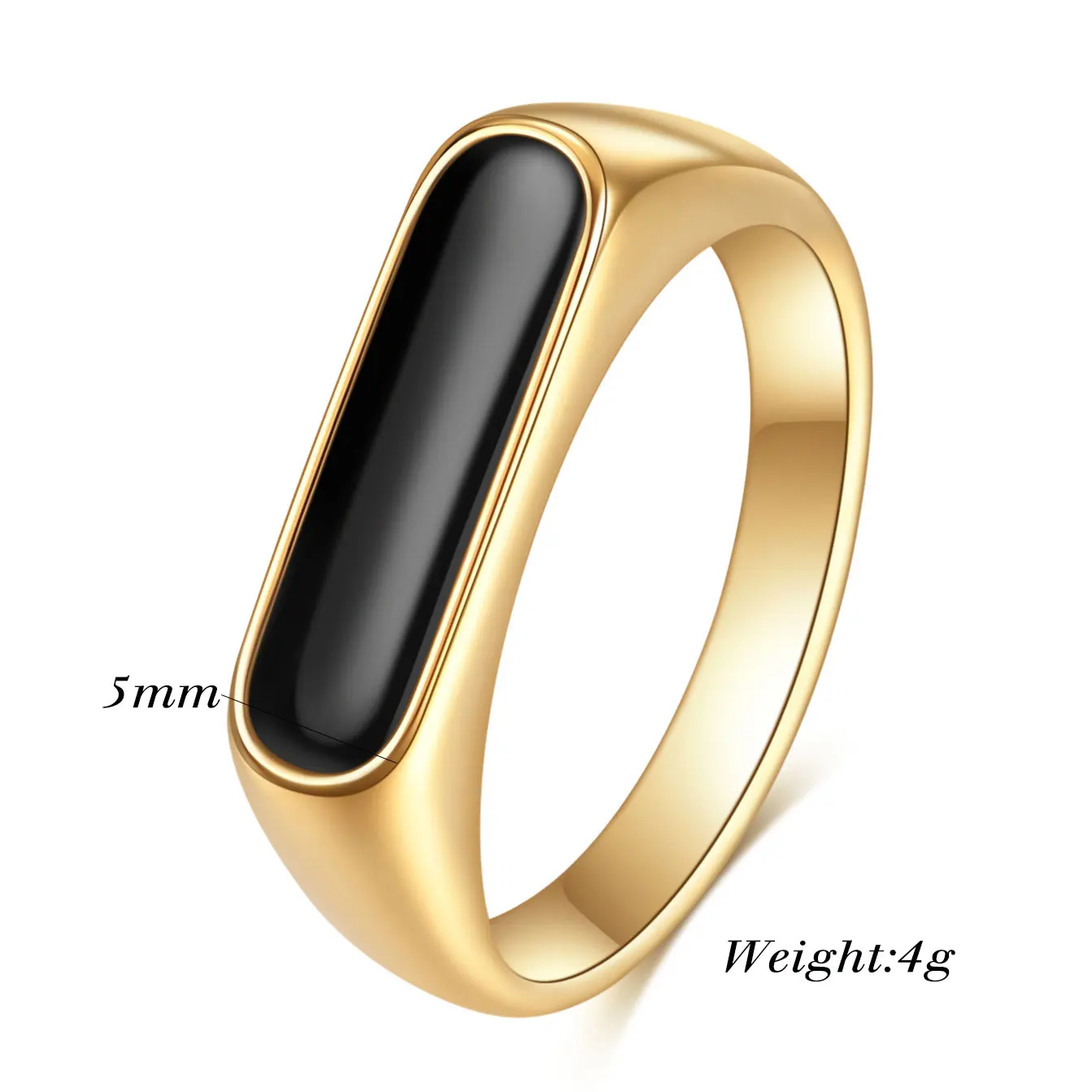 18K Gold Plated Shell Ring